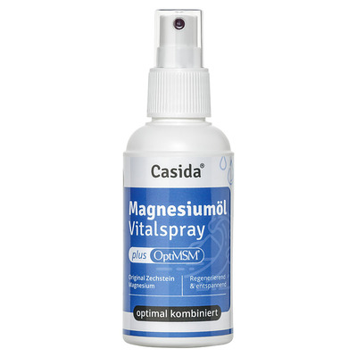Casida GmbH MAGNESIUMÖL+MSM Vitalspray Zechstein 100 ml 14364349