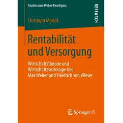 Rentabilität und Versorgung, Fachbücher von Christoph Morlok
