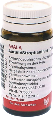 WALA Heilmittel GmbH AURUM/STROPHANTHUS Globuli 20 g 08784277