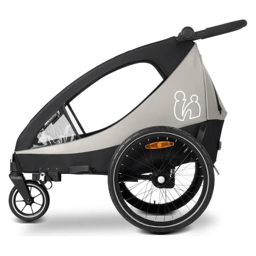 Hauck Dryk Duo Plus Fahrradanhänger (H-51505-EN-000-S00)