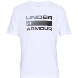 Under Armour, Herren, Sportshirt, Team Issue Wordmark Herren T-Shirt (M), Weiss, M