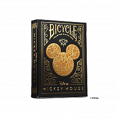 ASS Spielkartenfabrik Bicycle Disney - Black/Gold Mickey Mouse 302570