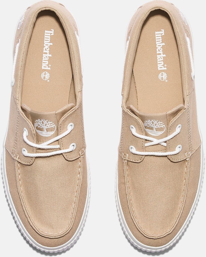 Sneaker TIMBERLAND "MYLO BAY LOW LACE UP SNEAKER", Herren, Gr. 43 (9), beige (lt bei texti), Textil, Schuhe Sneaker lt bei texti 43 (9)