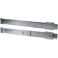 TS-680 Teleskopschienensatz, Einbauschienen silber
