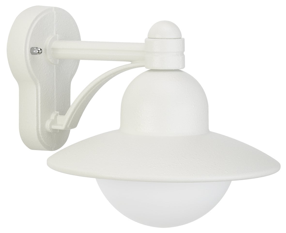 Mauty Albert Witte Buitenwandlamp 25 cm