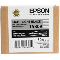 Epson, Druckerpatrone, T5809 (BK, GY)