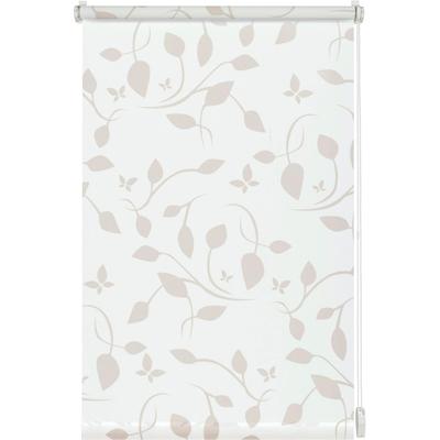 Seitenzugrollo GARDINIA "EASYFIX Rollo", weiß, B:70cm H:180cm, Polyester, Rollos, Seitenzugrollo, mit Scandinavian Motiv