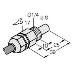 Turck Eintauchsensor FCS-G1/4T-NA