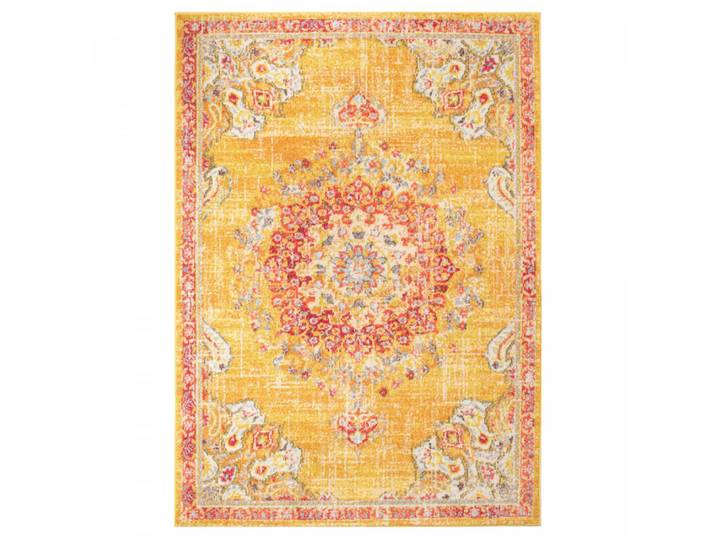 Tapis orient style 120x170 jaune, rouge