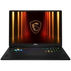 MSI Vector 18 HX AI (18", 32 GB, DE, Intel Core Ultra 9 275HX), Notebook, Grau