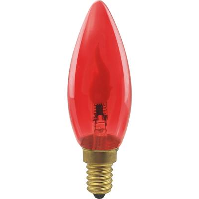 SEGULA LED-Filament "LED Kerze rot, E14", rot, L:10cm Ø:3,5cm, Leuchtmittel