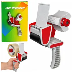 Manueller Packbandabroller mit Spannvorrichtung, Breite 50 mm