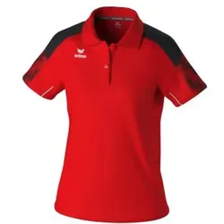 Erima Evo Star Poloshirt Damen - rot/schwarz - 42
