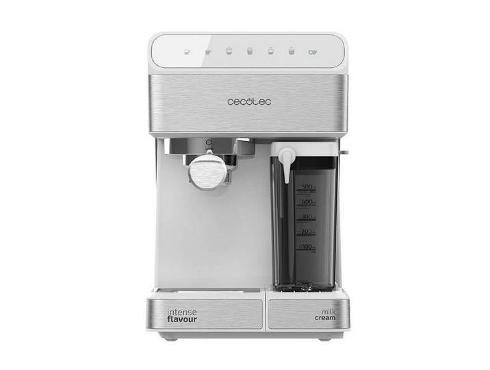Cecotec Espressomaschine, 0.5l Kaffeekanne, Power Instant-Ccino 20 Touch Serie Bianca