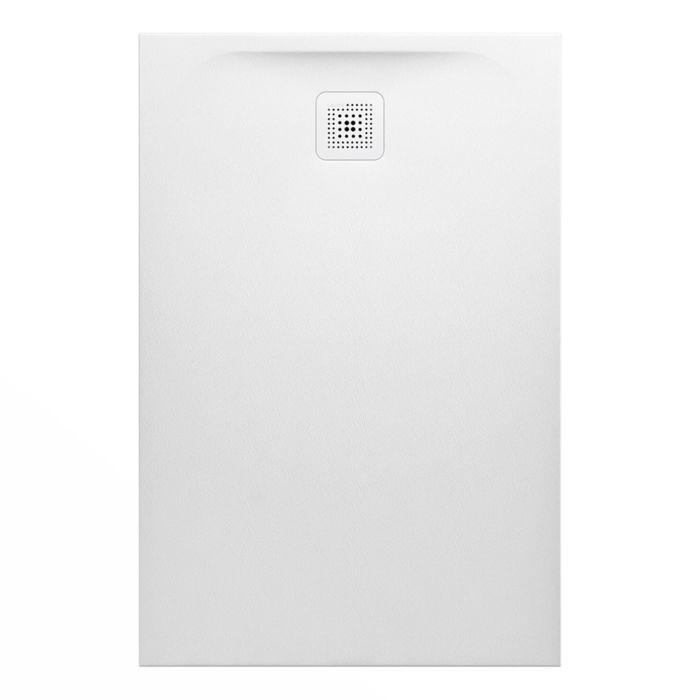 LAUFEN Pro Duschwanne H2109520000001 Marbond Ablauf kurze Seite weiss