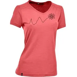 MAUL Damen Shirt Eifelsteig, Größe 36 in Rot Rot