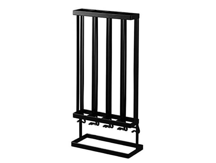 YAMAZAKI 3896 TOWER Coffee Capsule Holder S\, black\, Steel\, 17.5 x 8 x 36 cm