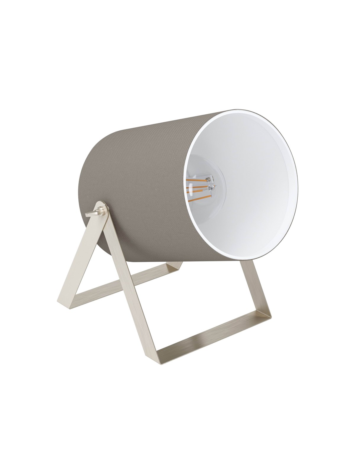 EGLO VILLABATE 1 Tischleuchte, taupe, weiss