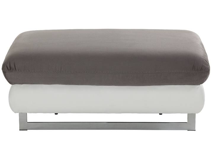 Hocker COTTA Solution , weiss (altweiß, grau), B:98cm H:45cm T:67cm, Hocker, Hocker