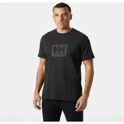 HELLY HANSEN Herren Shirt HH BOX T, Größe S in Schwarz 990