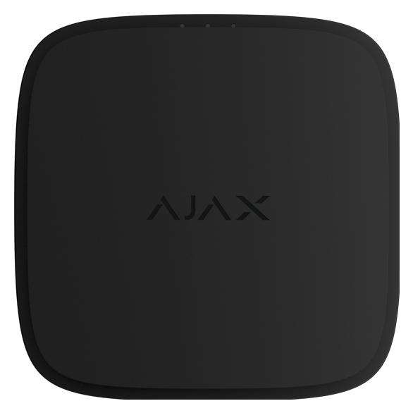 Ajax EN54 FireProtect (Smoke) (8EU) ASP black | Wireless addressable point smoke detector | Sort (3614737)