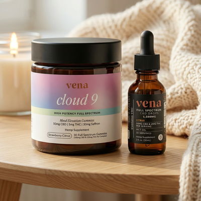 VenaCBD.com Above the Clouds Bundle: Cloud 9 + Tincture