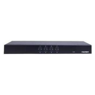 Exertis Connect USB- PS/2 KVM Switch, 8-port, mit OSD Menue, IP-ready erlaubt die Steuerung 8 lokaler Server mit... (66300)