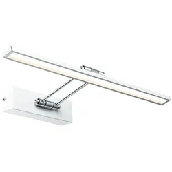 Paulmann 99892 Galeria LED Bilderleuchte Beam 2700K 580lm 230V 8W Weiß/Chrom