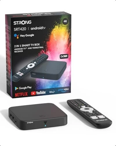 STRONG SRT420 Android TV mit DVB-T2 Tuner