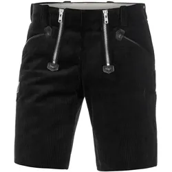 Zunft-Shorts Trenkercord "BERND" schwarz - 56