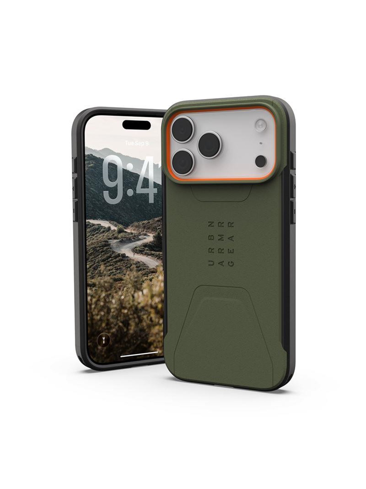 UAG Civilian MagSafe - olive/orange - iPhone 18 Pro Max/17 Pro Max