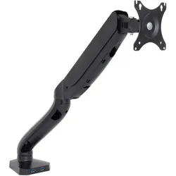 Art L-17GD Flachbildschirm-Tischhalterung (32 Zoll) Schrauben (Tisch, 32", 9 kg), Monitor Halterung, Schwarz
