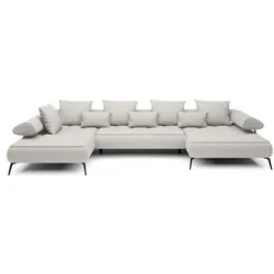 Wohnlandschaft Seledo Stoff Cream