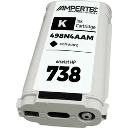 Kompatible Tinte ersetzt HP 498N4A 738 schwarz