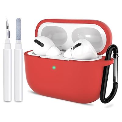 Schutzhülle/Reinigungswerkzeug im schlichten Design für AirPods 3 Pro, stoßfest, wasserdicht, kratzfest, aus Silikonkautschuk