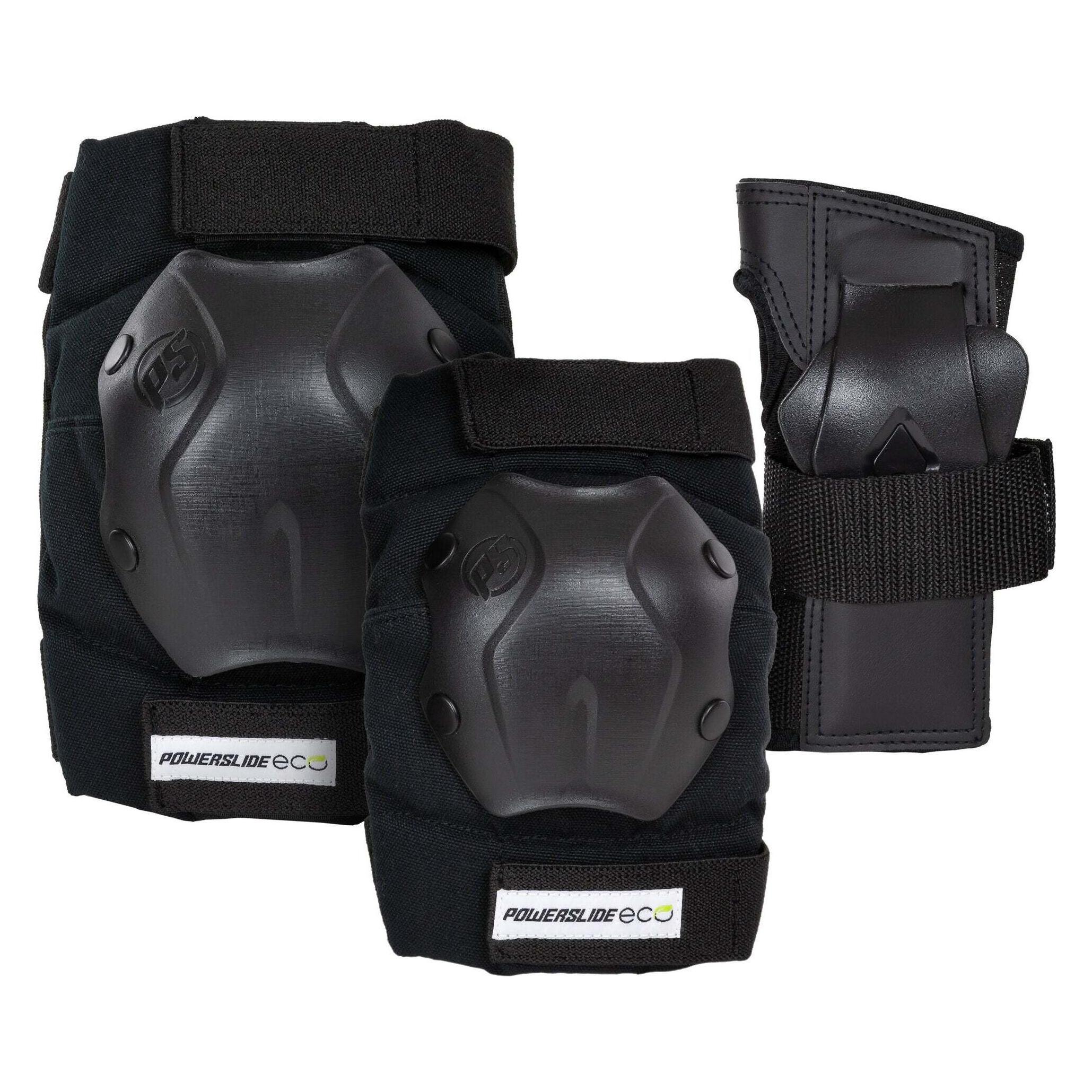 Powerslide Standard Eco Set (L, Ellbogenschoner, Handgelenkschoner, Knieschoner, Einzelstück) (903279)