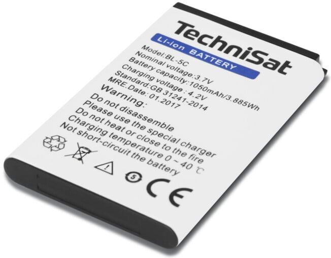 technisat Batterie pour Radio DIGIT1/2 RDR/6 IR2 1002/4997 (1002/4997)