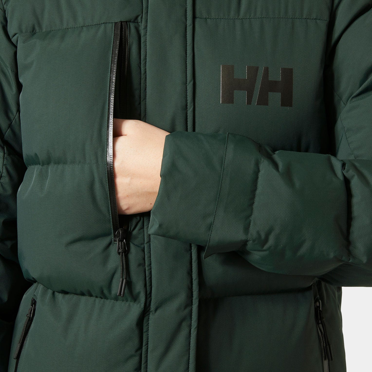 Helly Hansen Women's Adore Puffy Parka - Green - XS