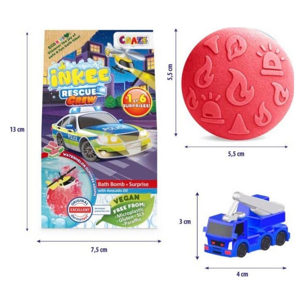 Craze Blaulicht Bande (Badekugeln, 170 g) (51016)