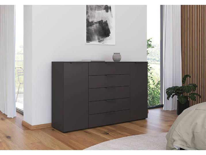 Sideboard Flipp 160cm Grau/Graphit