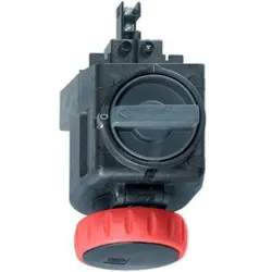 Stahl Flanschsteckdose 8570/25-407-S#290138