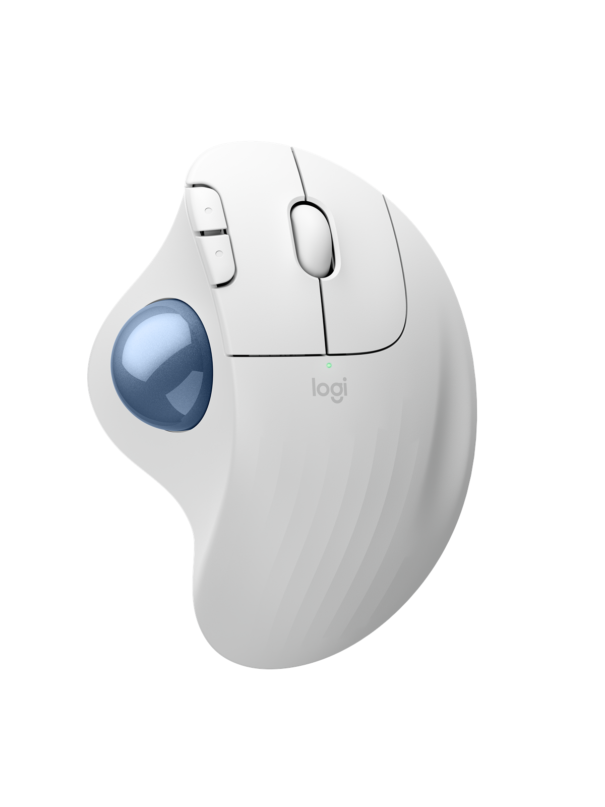Logitech Ergo M575S - Off-White - Ergonomische Maus (Weiß)