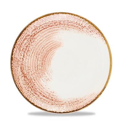 Churchill Homespun Accents Coral Teller Flach Coup 26cm