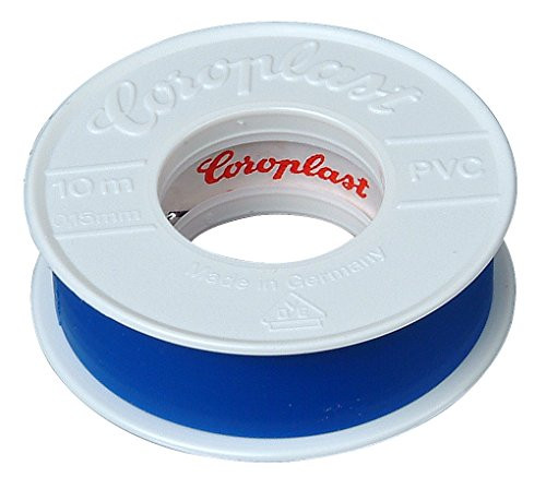 Kopp 320721085 isolatietape blauw, Breedte: 1,5 cm, Lengte: 10 m