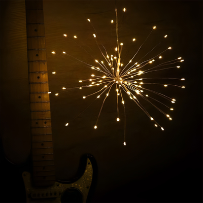 HomeDecorAndMore LLC Fairy Star Sphere Wire Firework Lights Fairy Star Sphere Wire Firework Lights