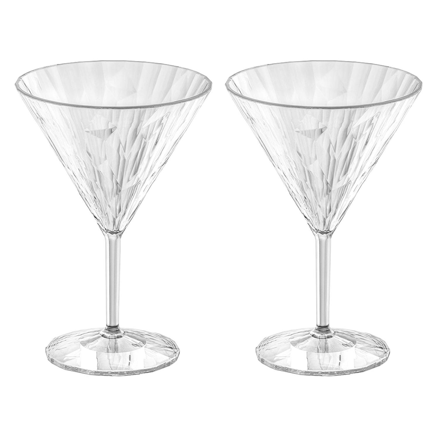 Koziol Cocktailglas Superglas Club No. 12, 250 ml, 2 Stück (2.50 dl, Martini Gläser) (4419535)