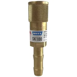 WITT Schnellkupplung mit Tülle 9 mm SK 100-1 für Brenngas