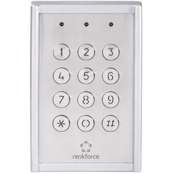 Renkforce, Zutrittskontrolle, Codeslot Opbouw IP65 Met verlicht toetsenbord (Elektronische Zahlenkombination)