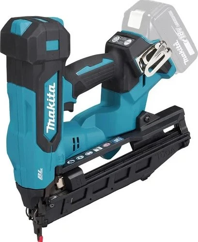 Makita Akku-Stauchkopfnagler DBN610Z, 18Volt blau/schwarz, ohne Akku und Ladegerät
