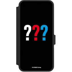 Nivocase Klapphülle für Samsung Galaxy A56 5G Handyhülle aus Kunst Leder NIVOflip schwarz Logo Offizielles (Samsung Galaxy A56 5G), Smartphone Hülle, Schwarz